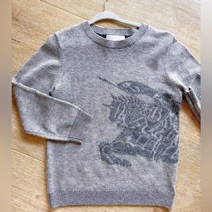 Cashmere Burberry boy sweater